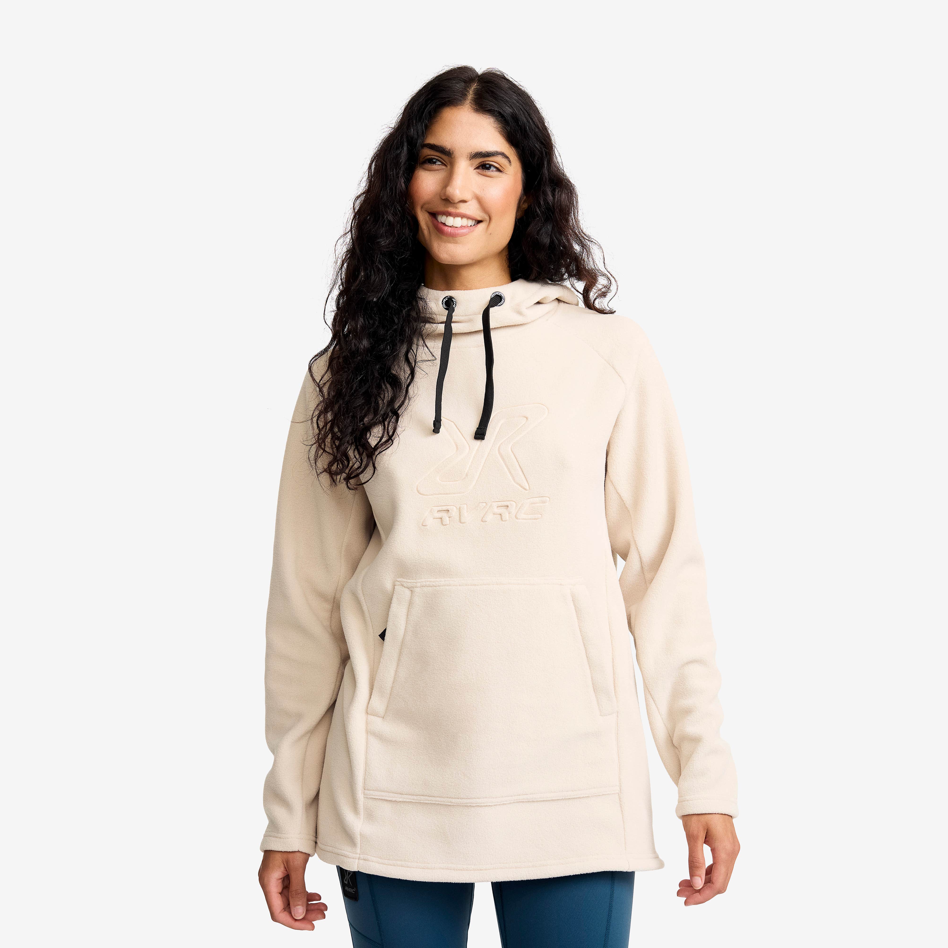 Polar Fleece Hoodie  Dame Peyote