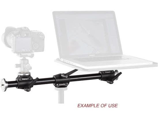 Godox Halterung LSA-10 Doppelmontierter Arm Vielseitiger Schwenkarm mit Dual-Befestigung für Fotozubehör