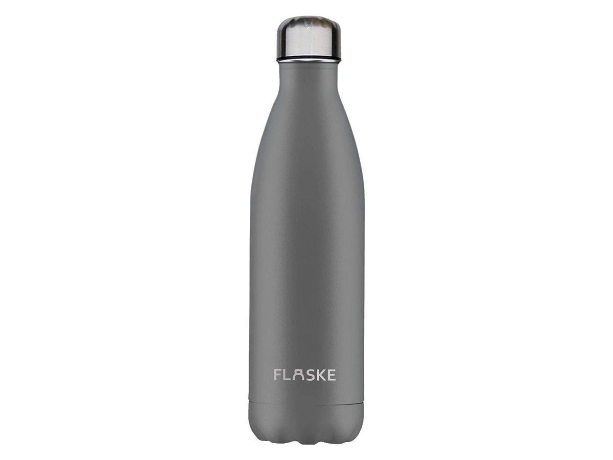 FLASKE 750 ml  RVS drinkfles - Stone