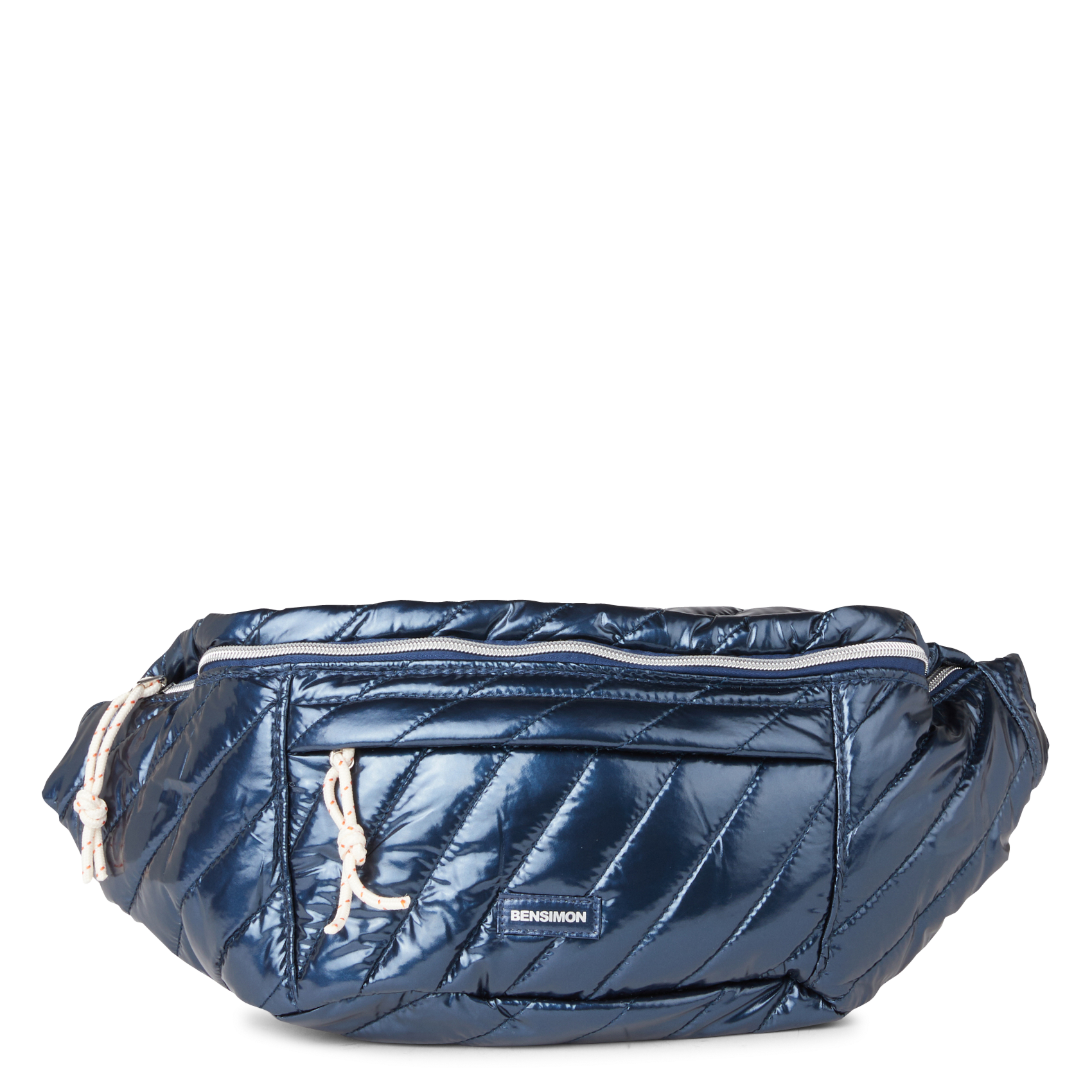 MANHATTAN - Sac banane matelassé| Bleu