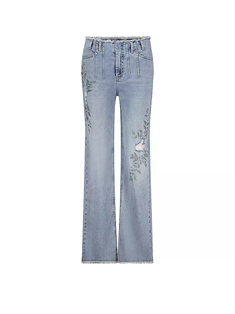 MONARI Jeans Wide Fit blau