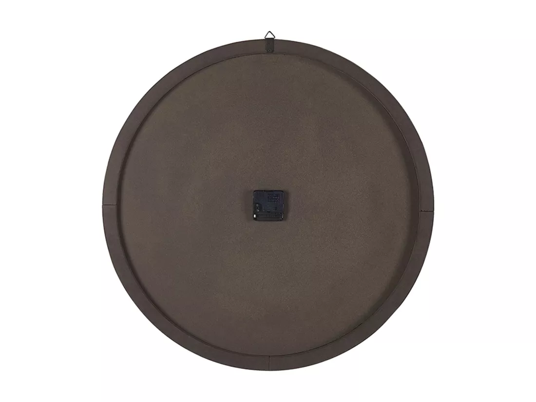 Horloge murale MICHAPAN 60 cm Marron