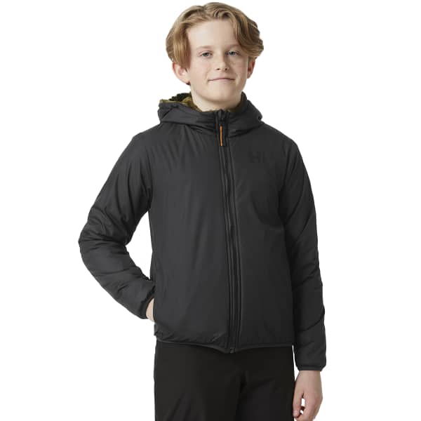 Veste softshell HELLY HANSEN JR CHAMP REVERSIBLE JKT BLACK