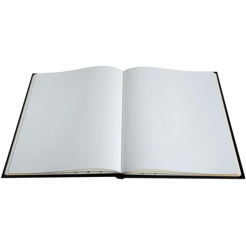 Livre d'or Balacron avec titre 100 pages blanches - 27x22 cm vertical