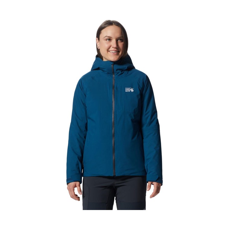 Mountain Hardwear Stretch Ozonic Insulated Jacket Women Dark Caspian