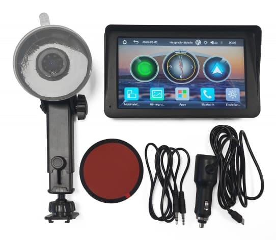 Technaxx TX-320, Svart, 17,8 cm (7