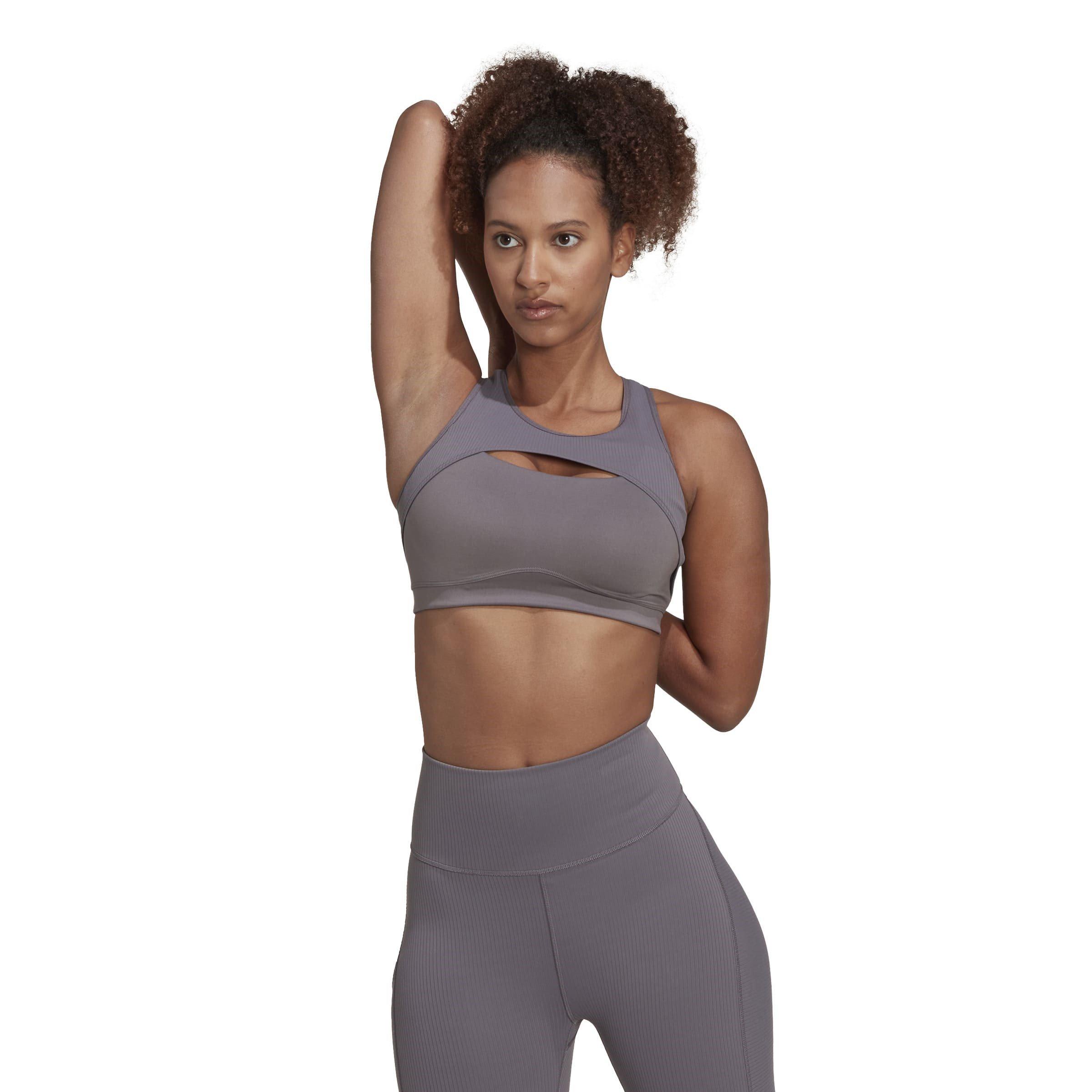 adidas CoreFlow Studio Medium Support Yoga Wind Bra Womens