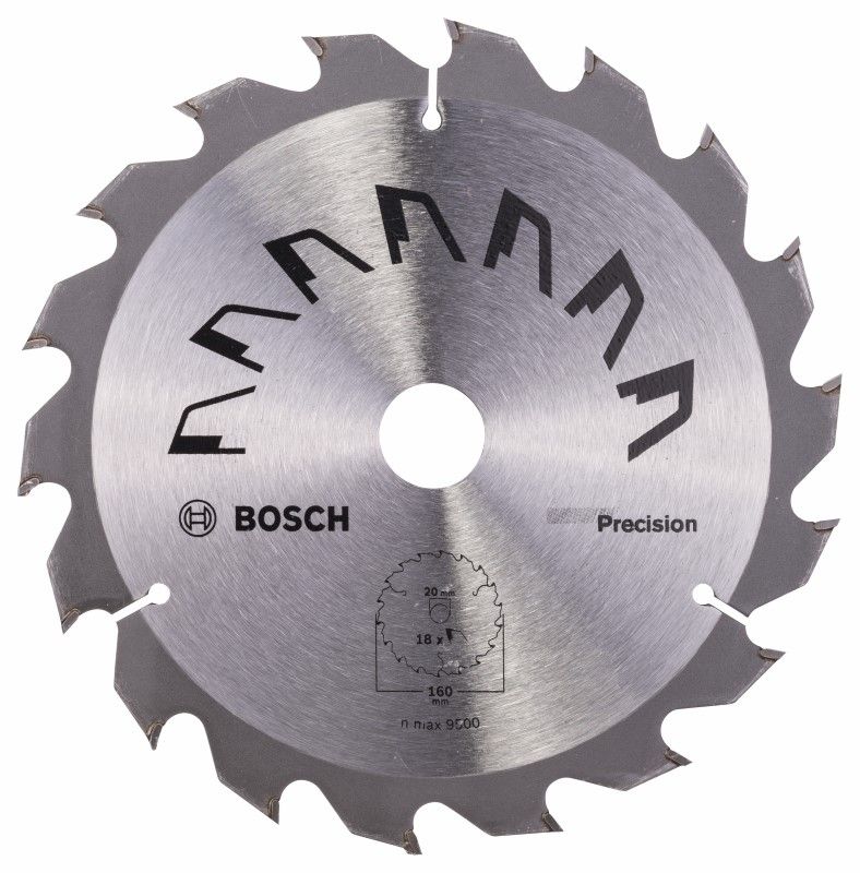 Bosch 2609256855 CIRKELZBL PRECISION 160X2X20/16,T18