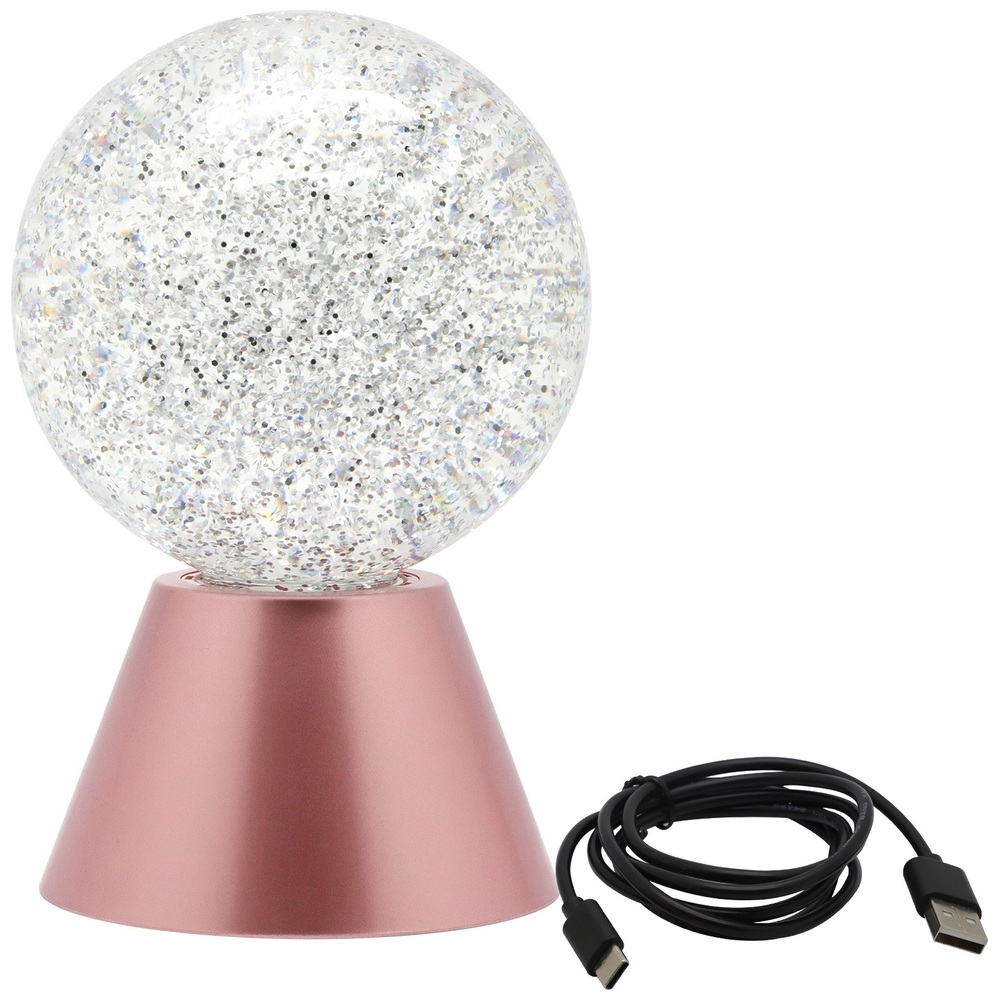 Kosmische Glitzerkugellampe mit Farbwechsel