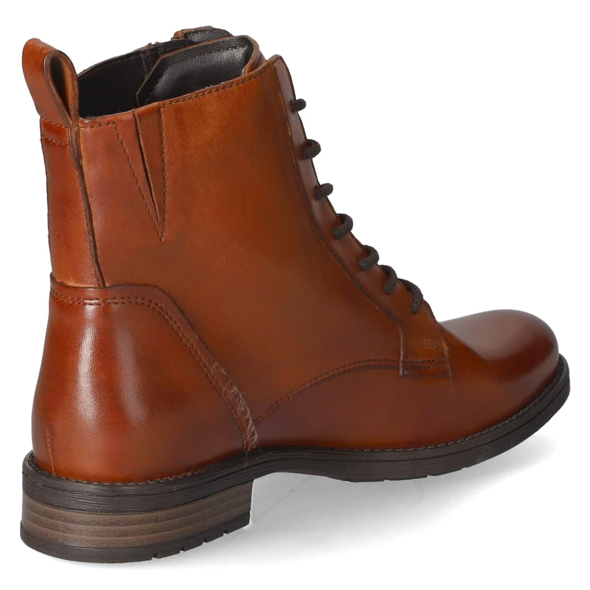 TT.BagattSchnürstiefeletten - Cognac
