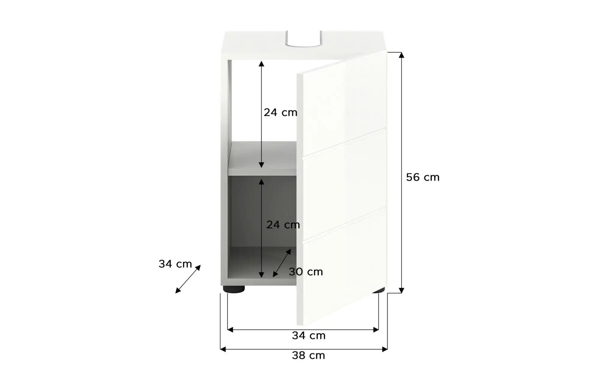 Waschbeckenunterschrank