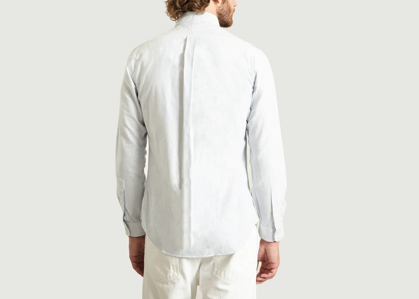 Chemise Oxford Rayée Cintrée Polo Ralph Lauren