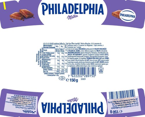 Philadelphia mit Milka