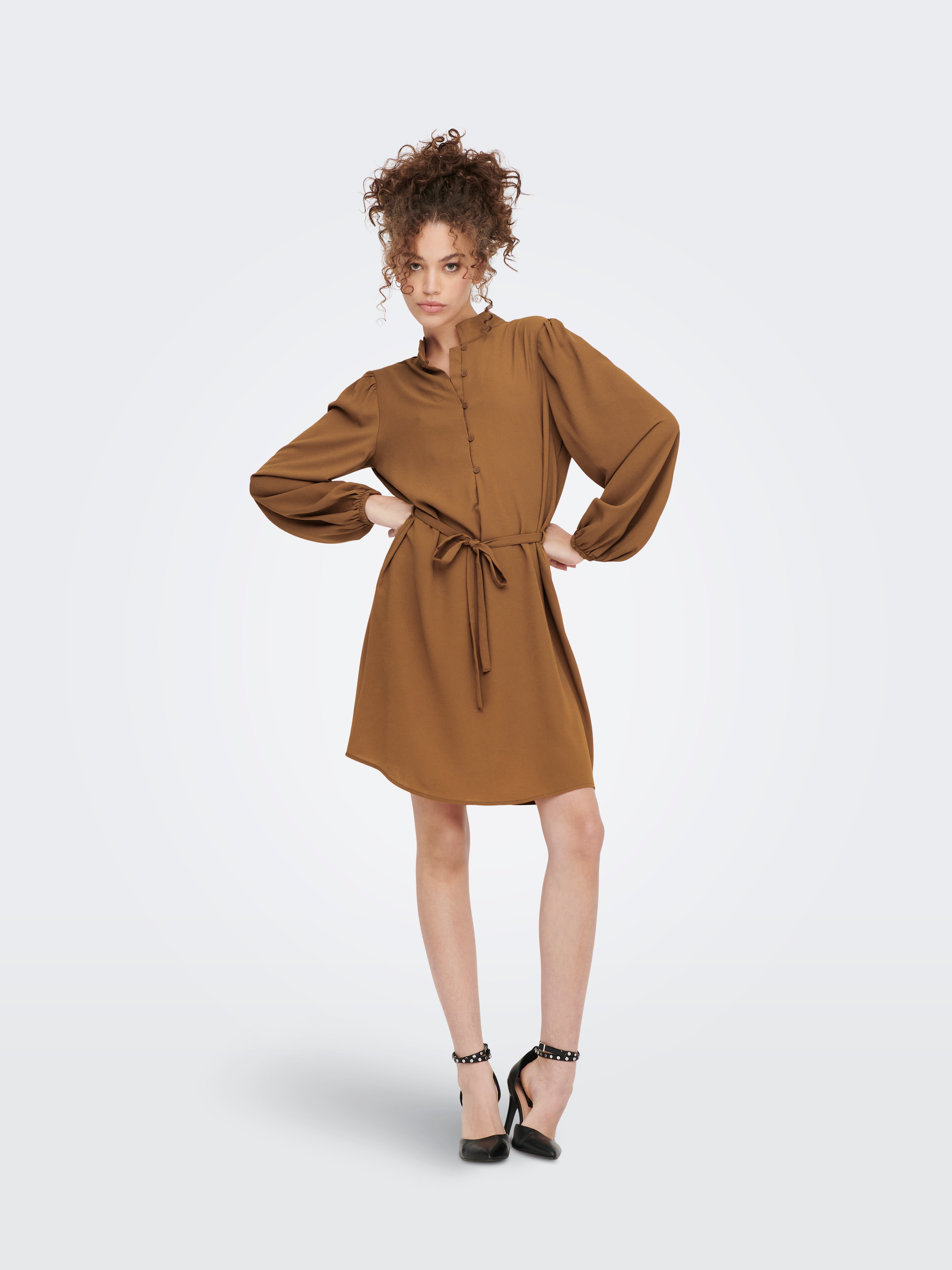 JDYHALLIE Kurzes Kleid Argan Oil