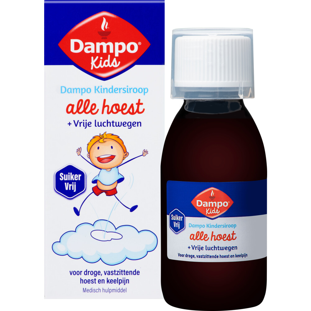 Dampo Kids Alle Hoest Suikervrij120 ml