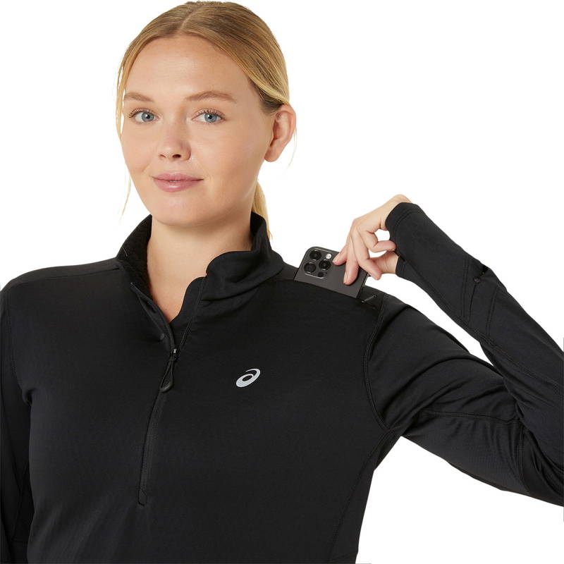 Asics Road Winter 1/2 Zip Midlayer Løbetrøje Dame