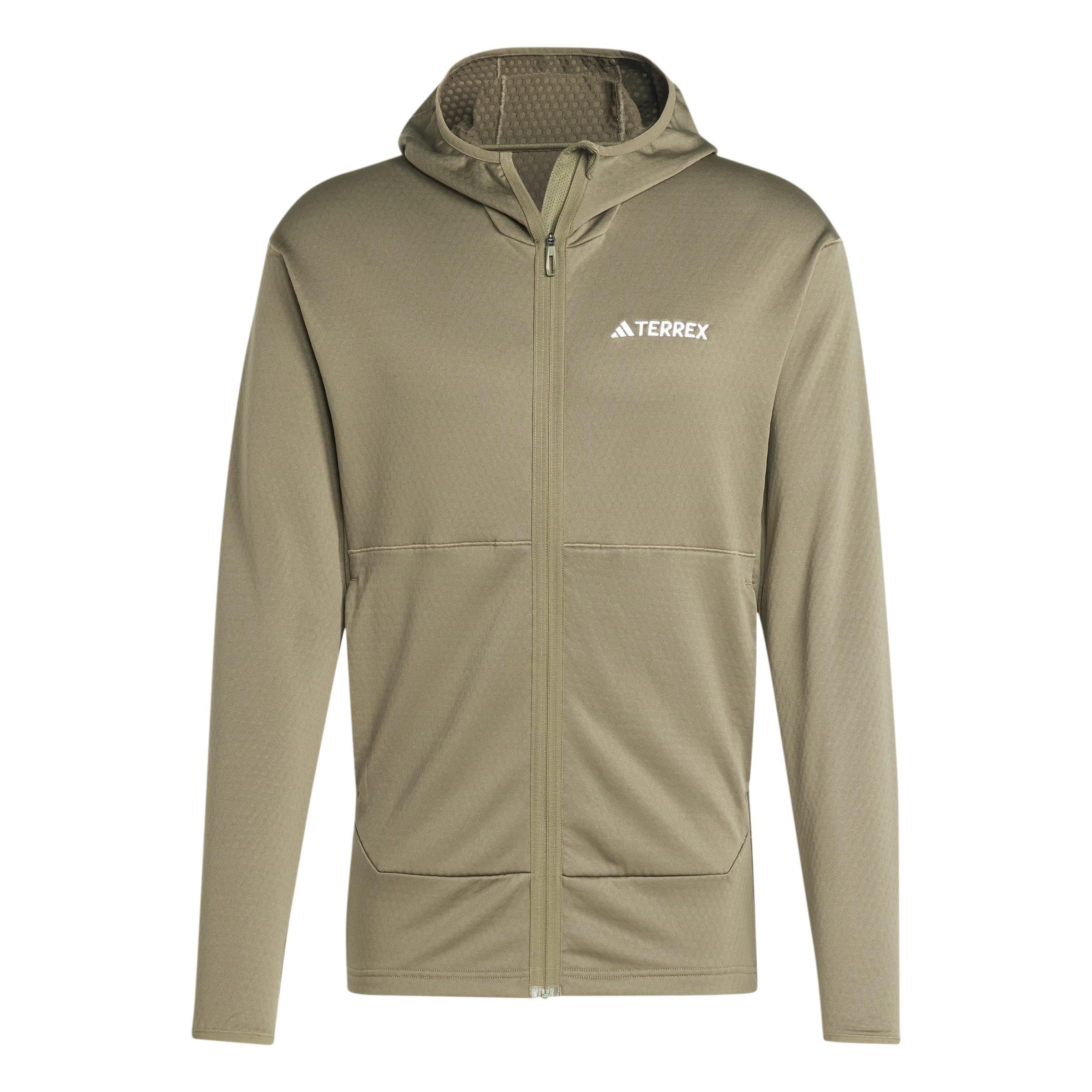 adidas Terrex XPerior Light Fleece Hooded Jacket Mens