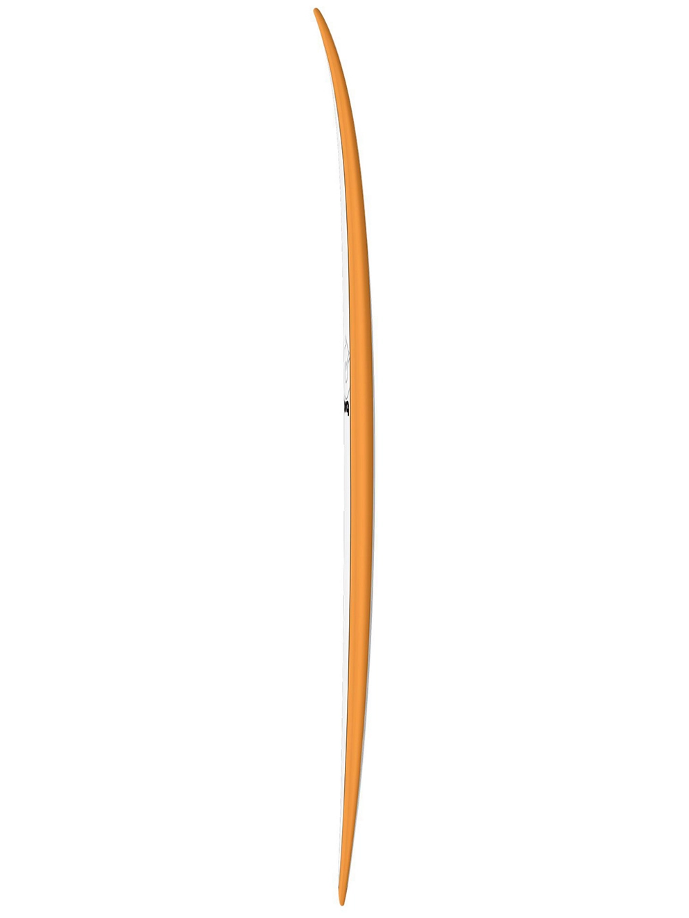 Torq Epoxy Tet Mod Fish Orangerail Surfboard orange