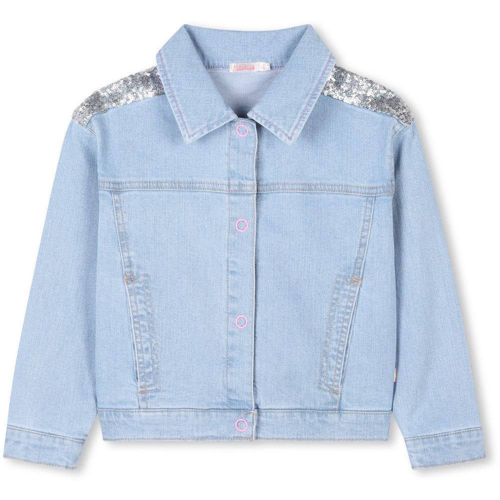 Køb Billieblush Double Stone+Bleach Denim Jakke