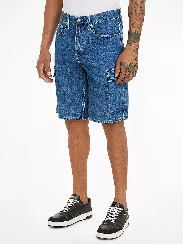 CALVIN KLEIN JEANS Jeansshorts  blau