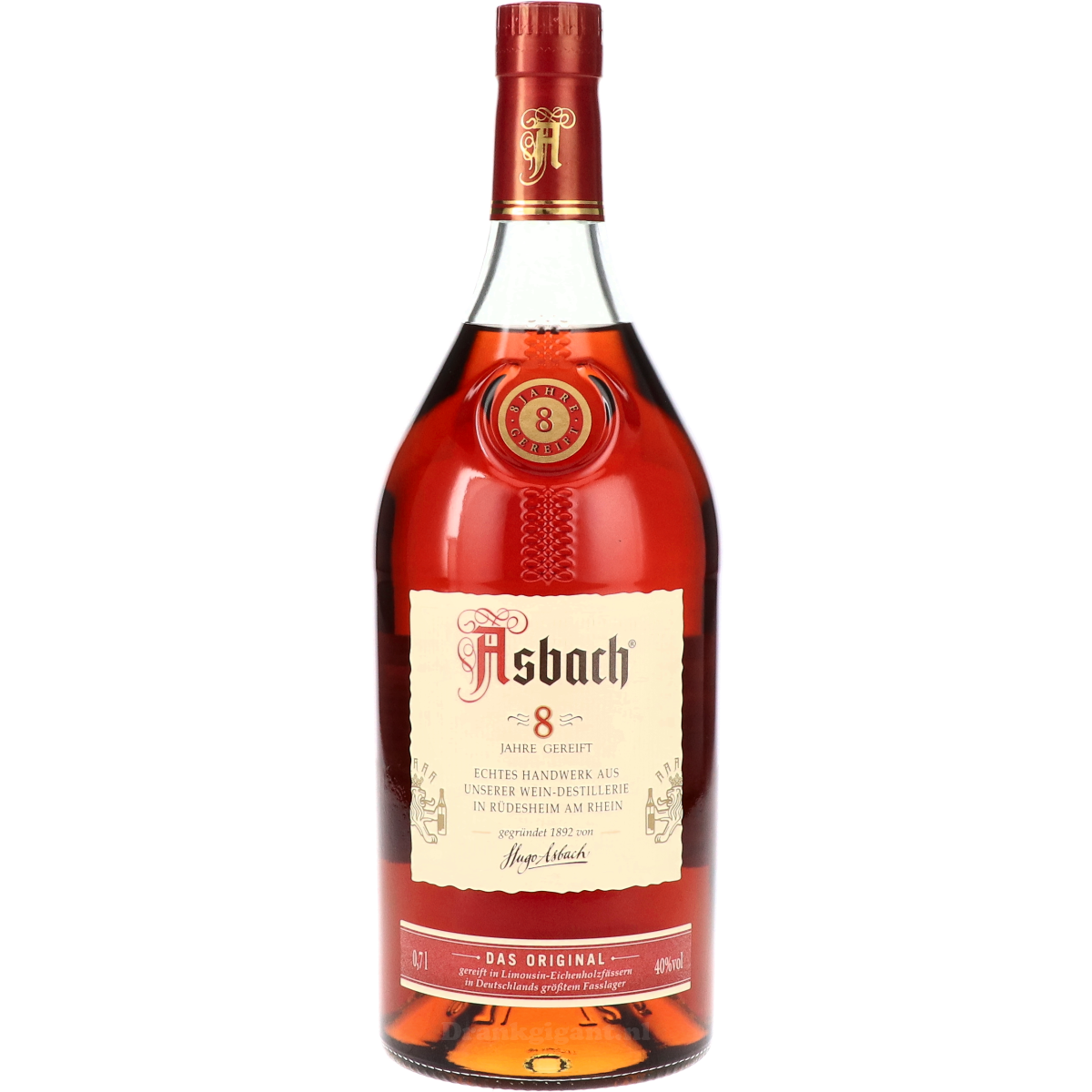 Asbach 8 Jaar 70 cl