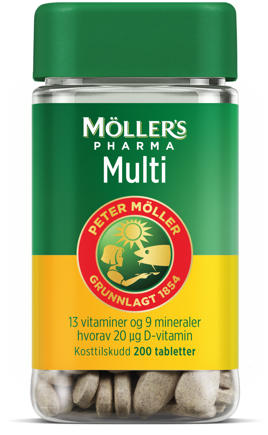 Möller's Pharma Multi 200 tabletter