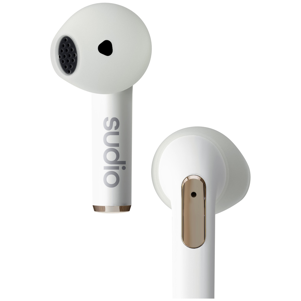 Sudio N2 trådløse in-ear hodetelefoner (hvit)
