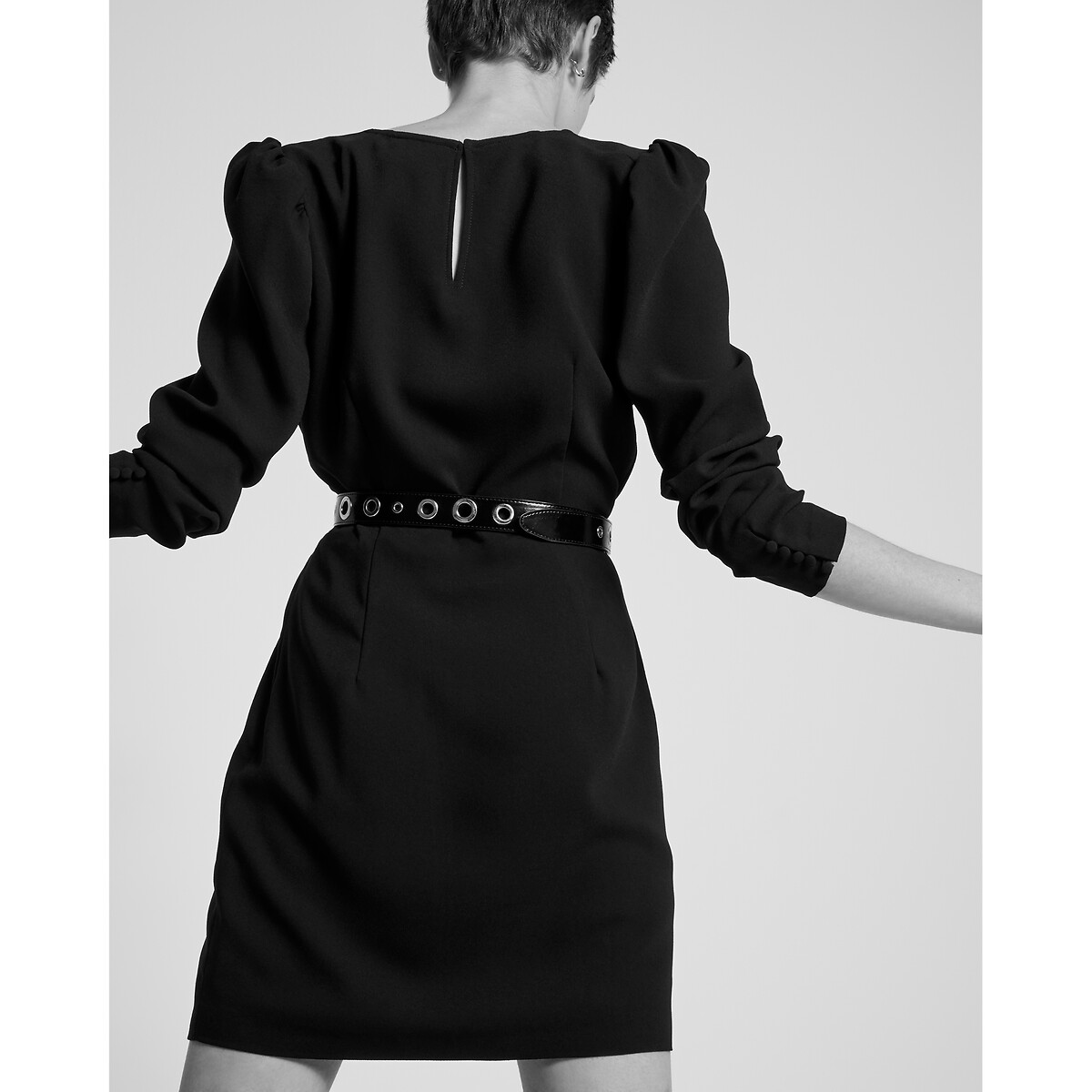 COLEÇÕES LA REDOUTE<br>Vestido preto icônico Marlène