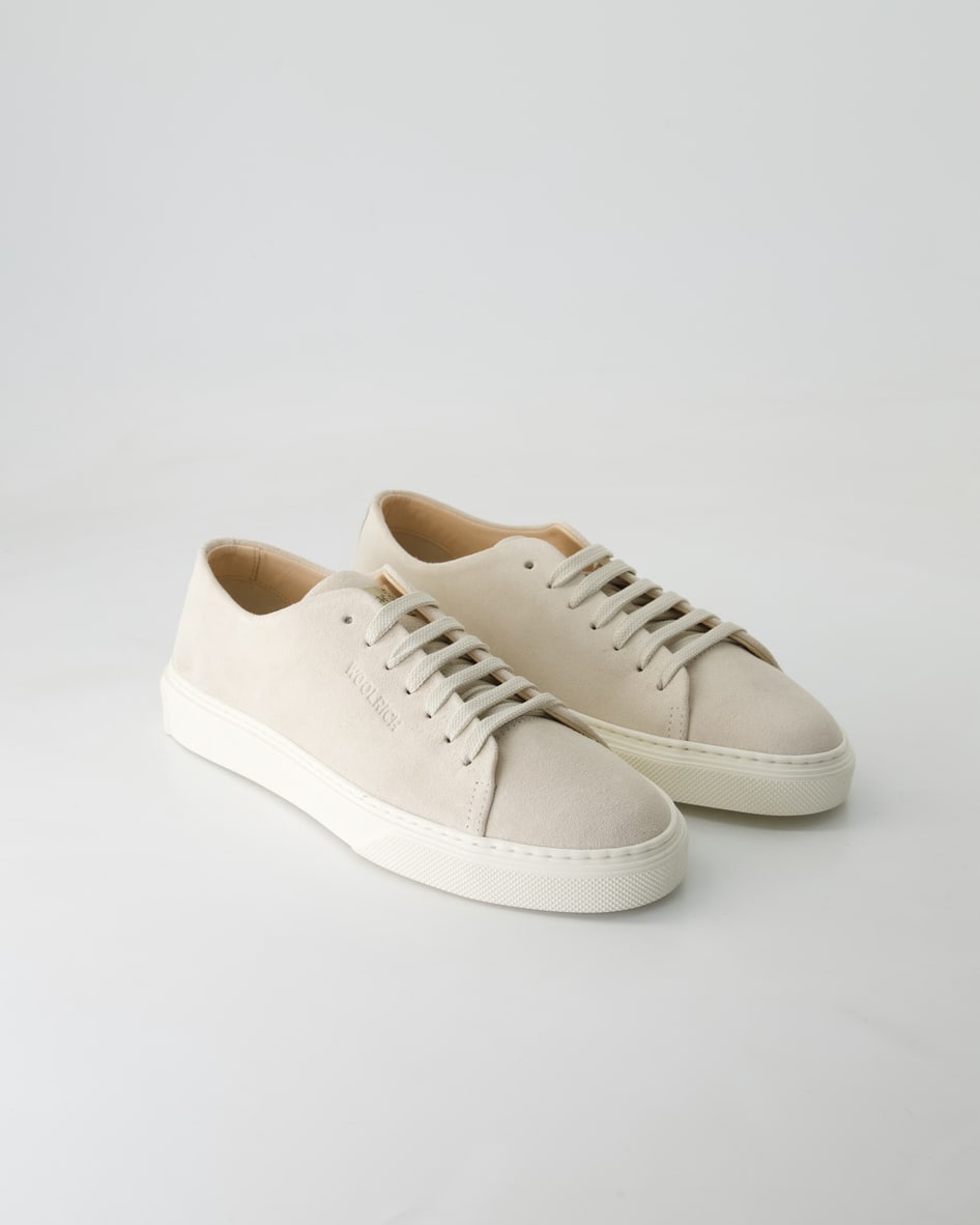 Woolrich Cloud Court Sneaker in Beige