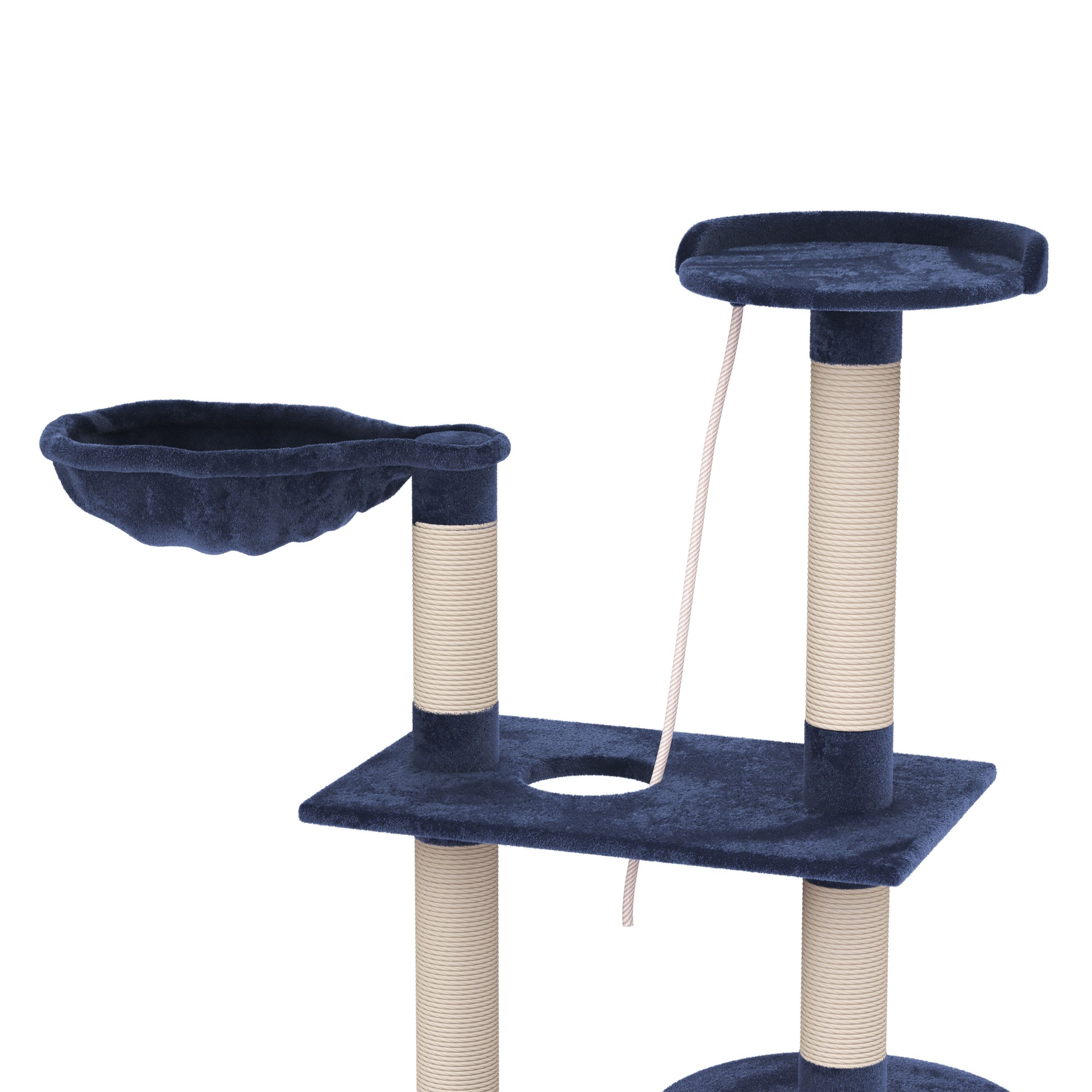 Katzenbaum FILOU 150 cm dunkelblau