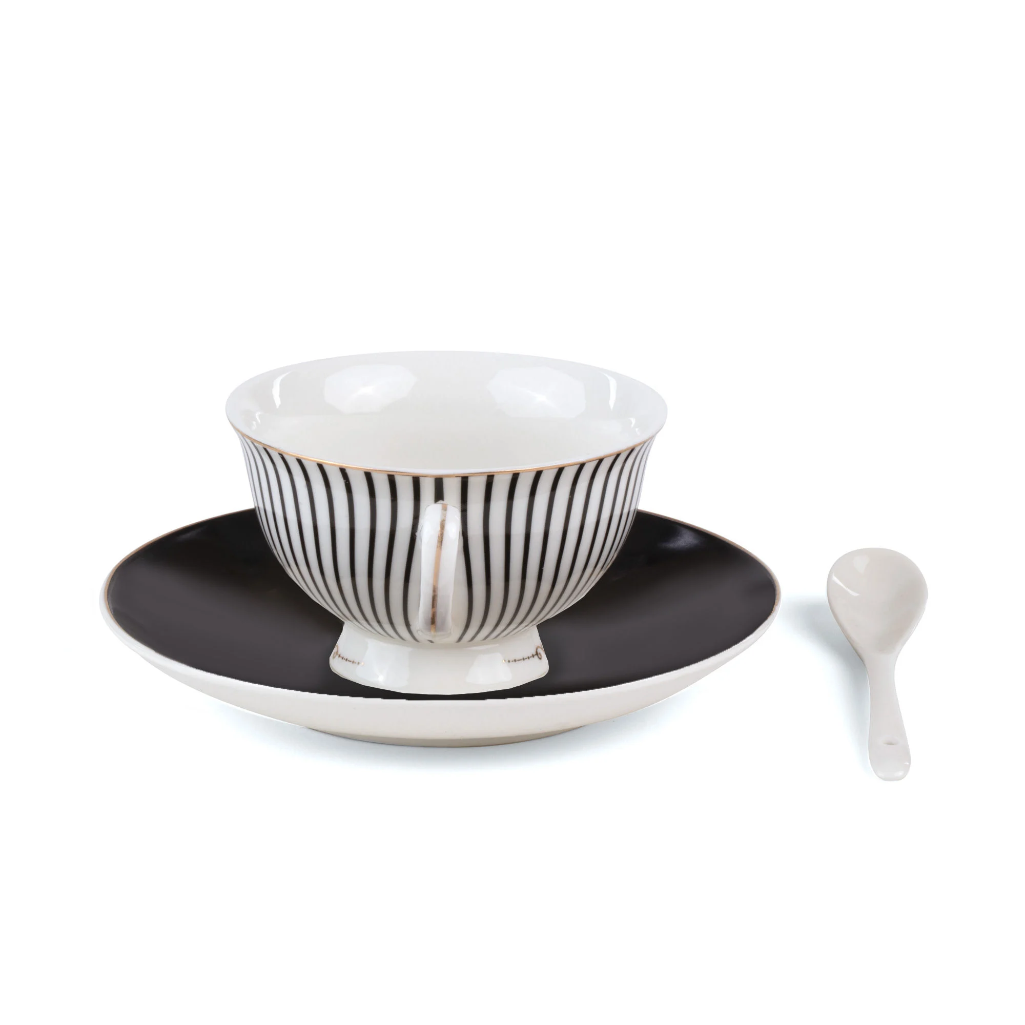 GUILTLESS - BONA DEA - Tasse à thé céramique | Noir