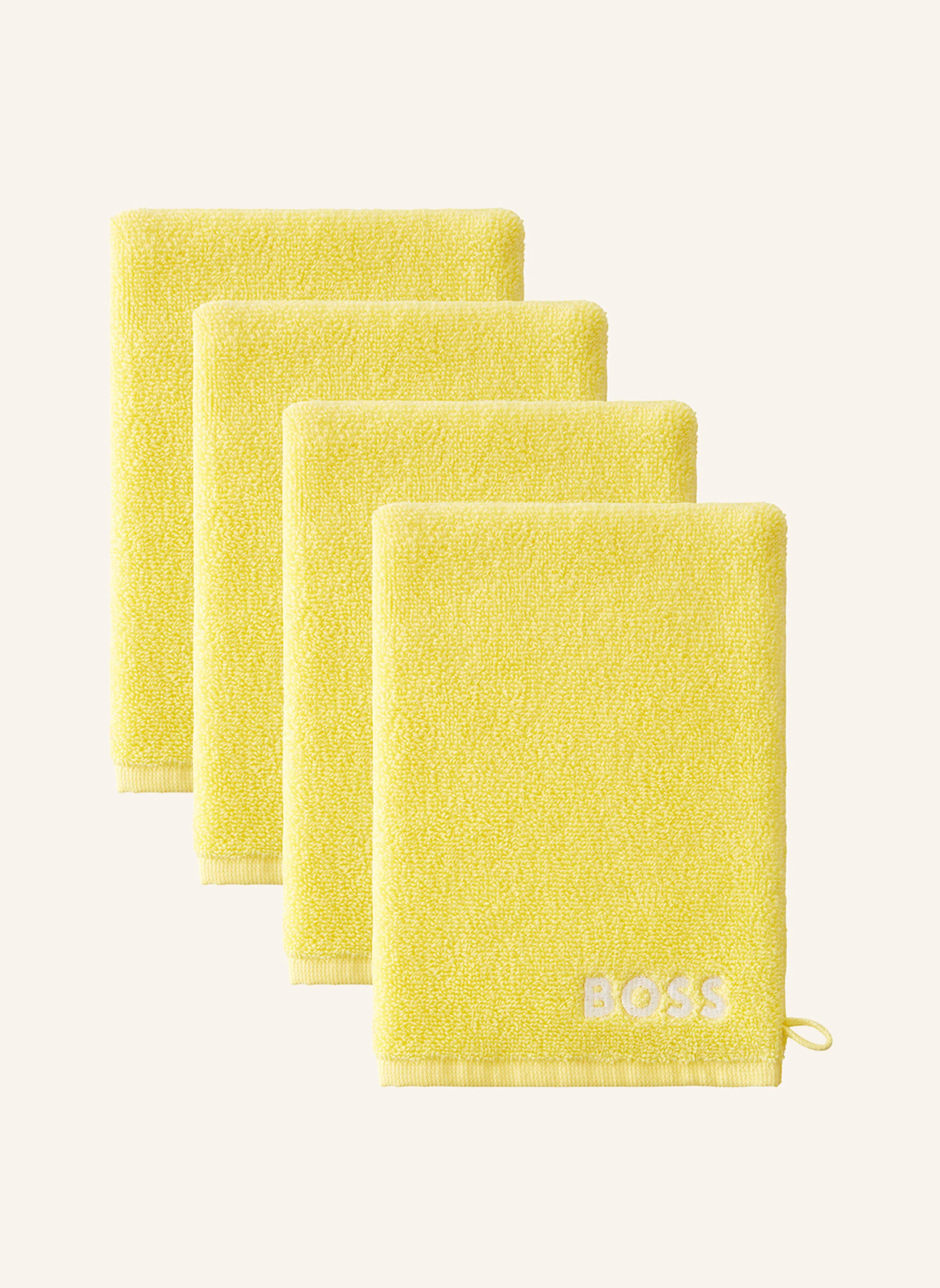 BOSS 4er-Set Waschhandschuhe 4ER-SET WASCHHANDSCHUHE