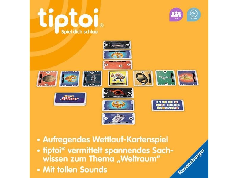 tiptoi Spiel Quiz Weltraum Interaktives Quizspiel für Kinder