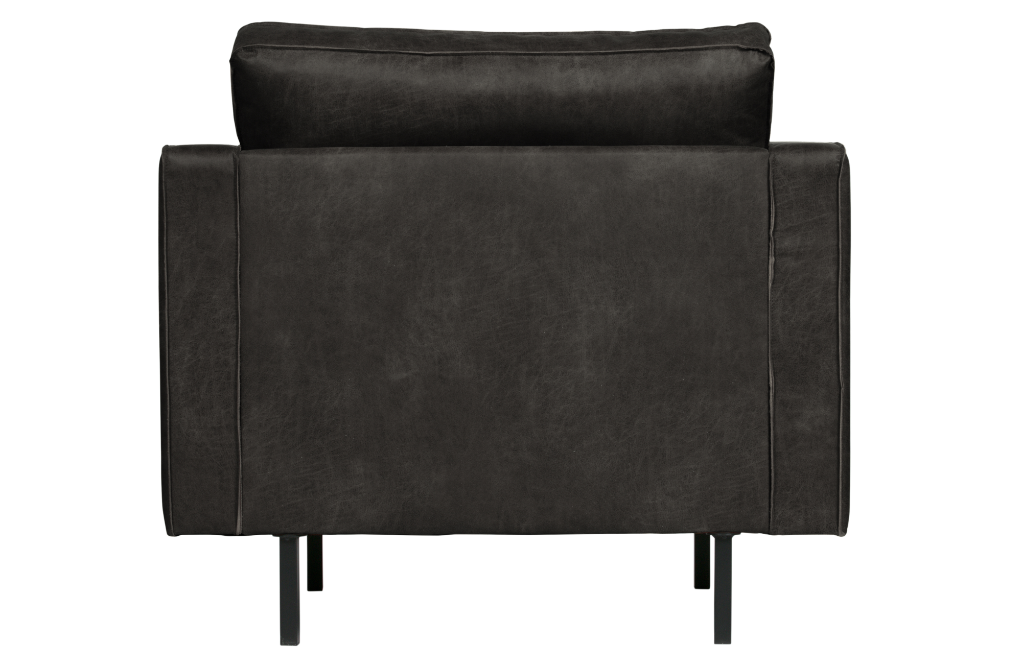 Fauteuil Rodeo classic leer Fauteuil Rodeo classic - Zwart