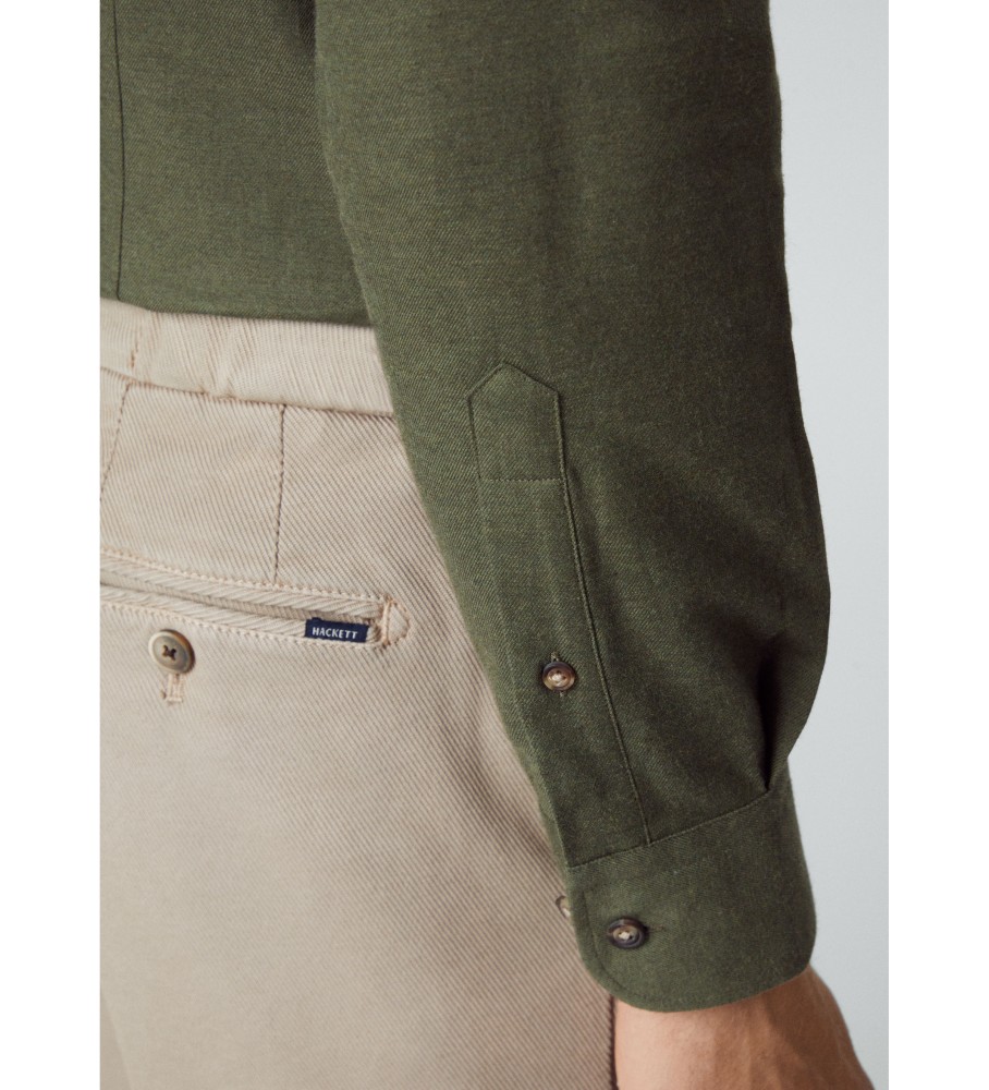 Camisa de flanela verde Hackett