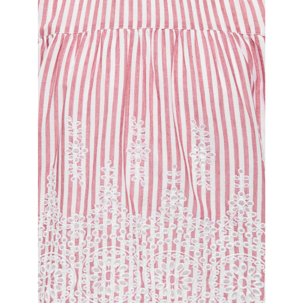 Køb kids ONLY Barbados Cherry Cloud Dancer Kogbondi Life S/L Emb Flæse Top Wvn
