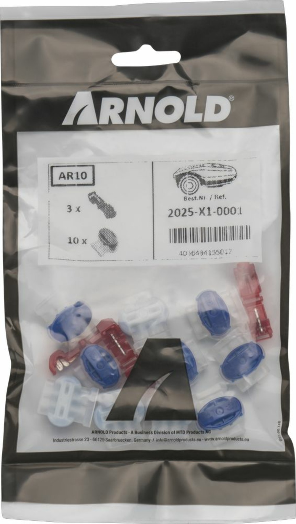 Kit de branchement avec 10 connecteurs scotchlok 314 + 3 brides scotchlok 951