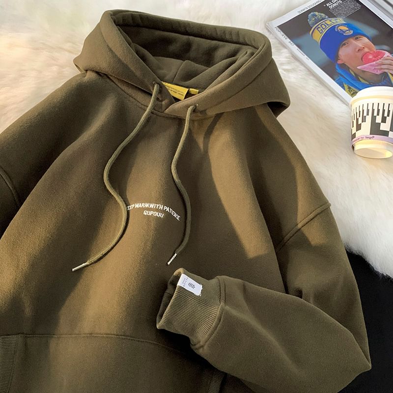 Koiyua - Losse hoodie met letters