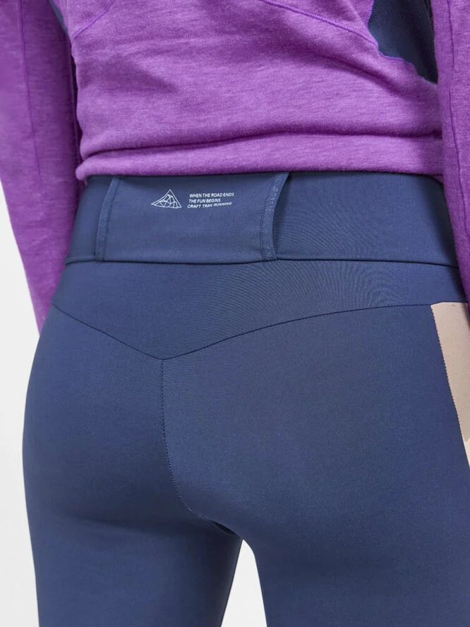 Craft Pro Trail tights Blå