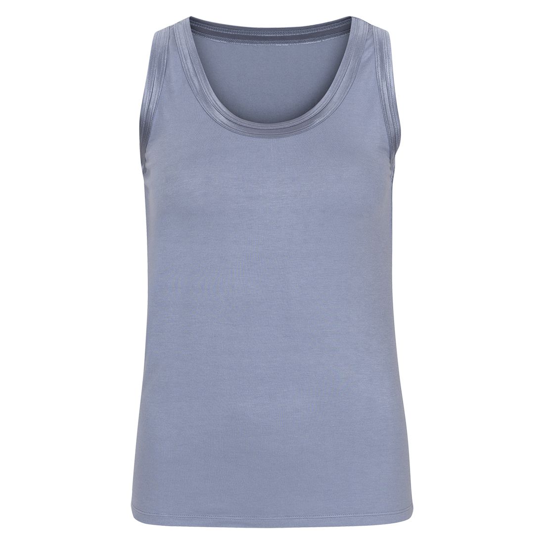Singlet med satengbånd