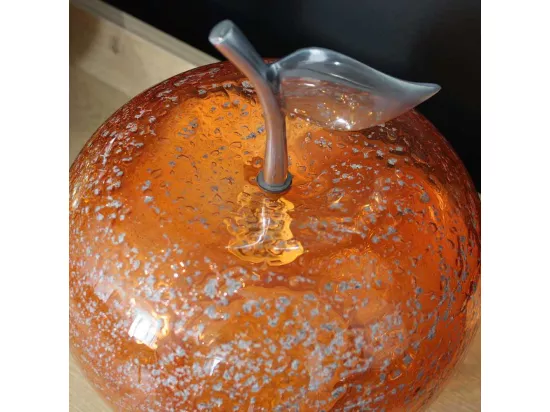 Lampe à poser en verre pomme Manzana