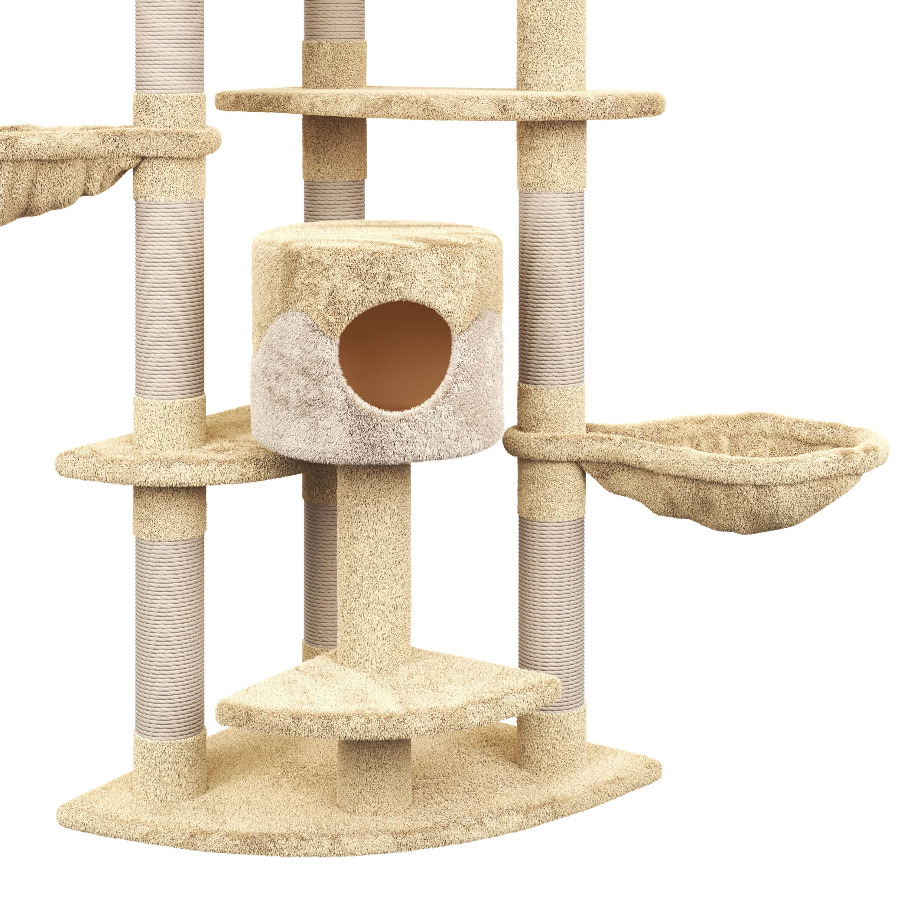 Katzenbaum BLACKY 210 cm beige