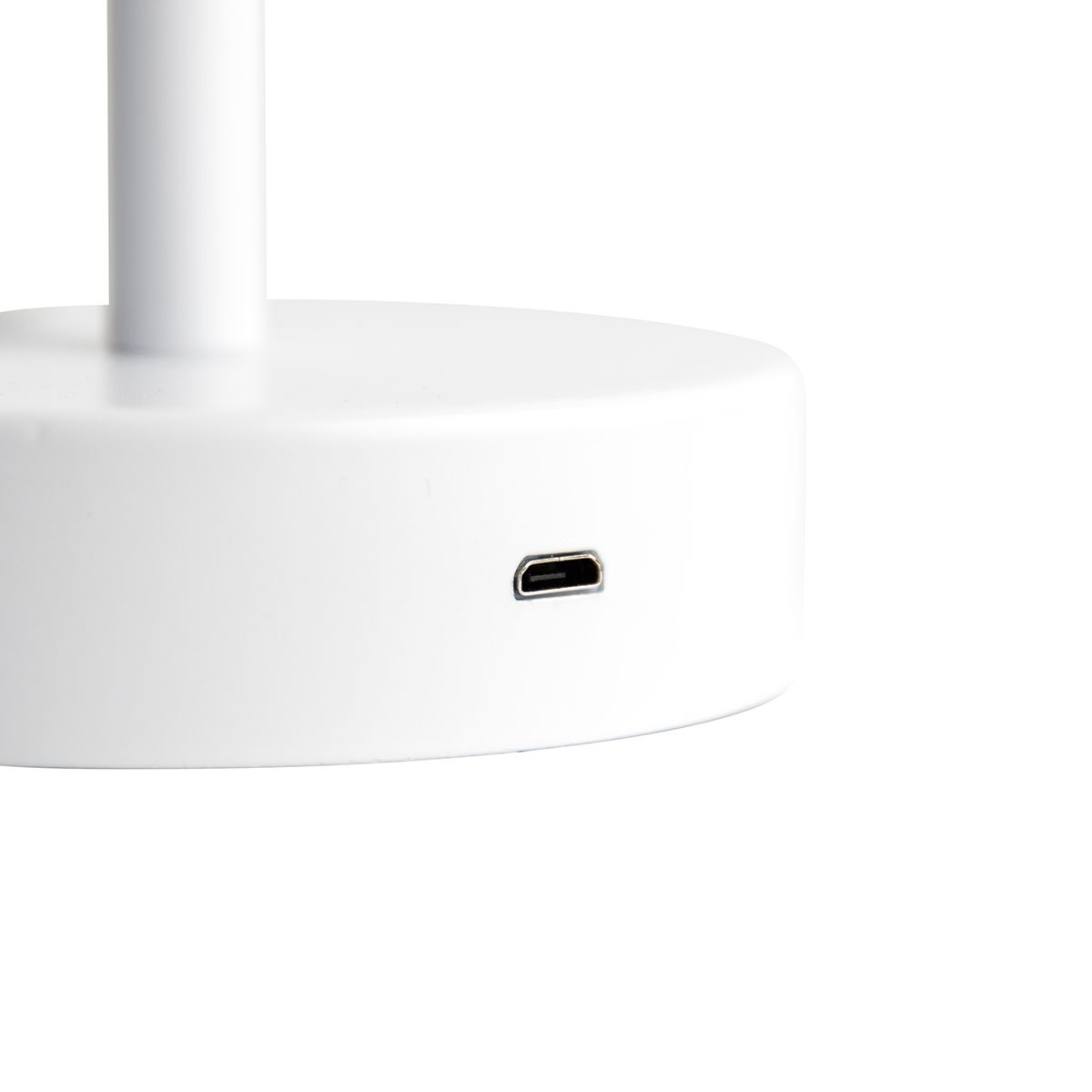 Tafellamp wit incl. LED oplaadbaar met touch dimmer - Renata
