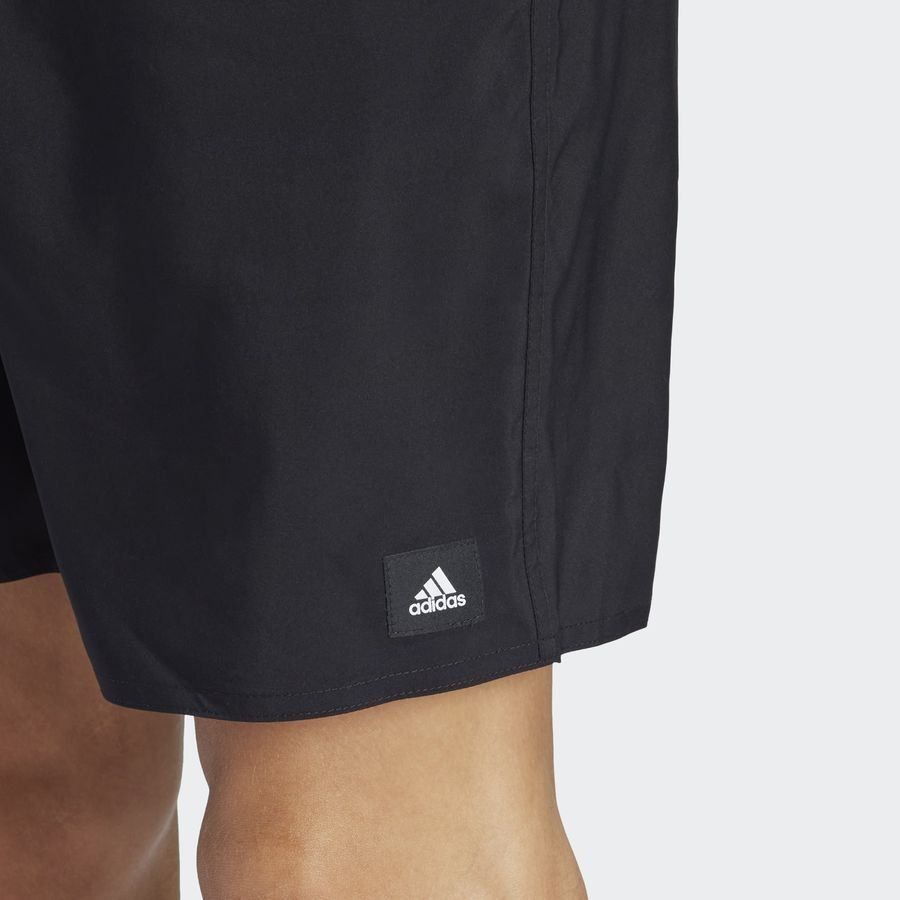 Adidas Short de bain uni de longueur classique CLX