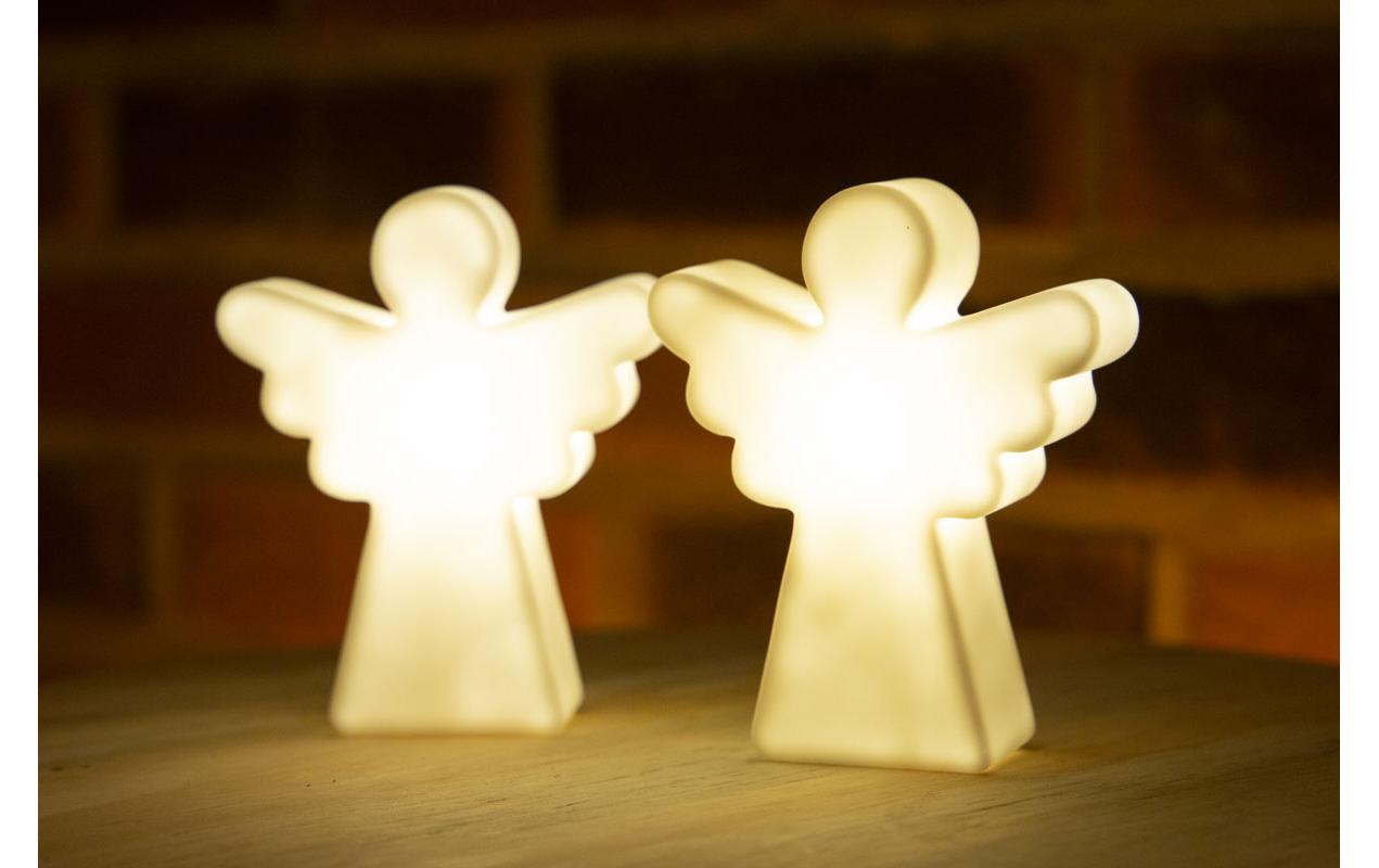 LED-Figur Shining Angel Micro, WeissLED Weihnachtsdekoration