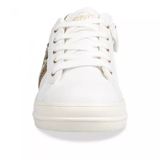 Baskets BLANC LITTLE LOLITA