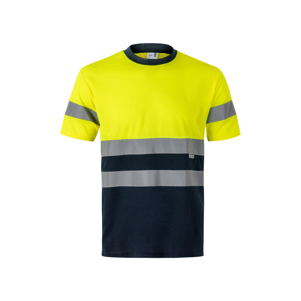 Velilla 36094 - T-shirt technique bicolore (140g/m²), en polyester (100%)