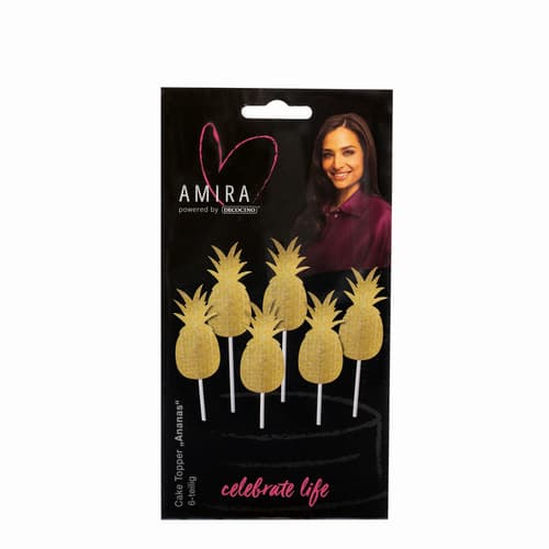 Decocino by Amira Cake Topper Ananas
