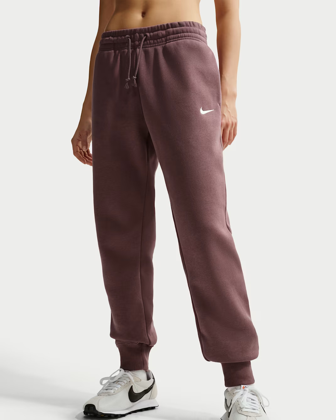Nike Sportswear Phoenix Fleece Trainingsbroek Dames Donkerpaars