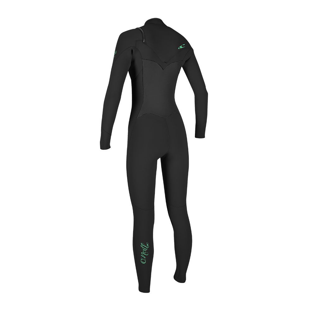 O'Neill WMS EPIC CHEST ZIP FULL - Combinaison intégrale 4/3mm Femme black/black